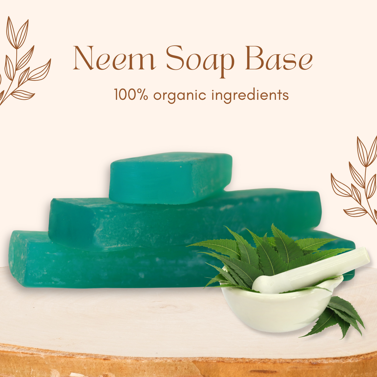 Saki Redolence Essential Soap Bases (Neem)