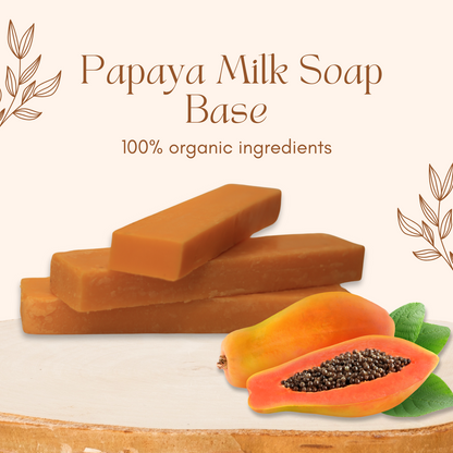 Saki Redolence Premium Soap Bases (Papaya Milk)