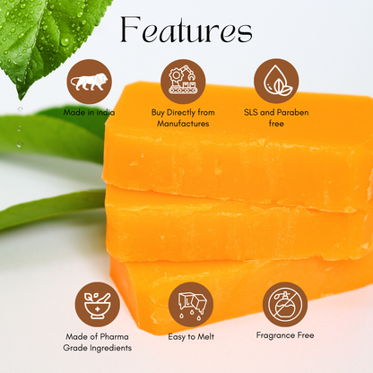 Saki Redolence Premium Soap Bases (Papaya Milk)