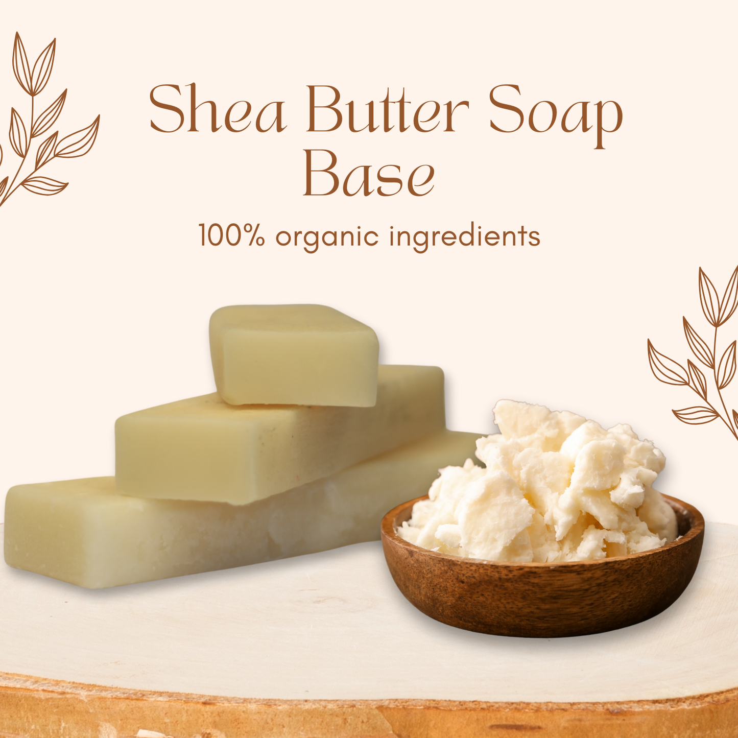 Saki Redolence Premium Soap Bases (Shea Butter)