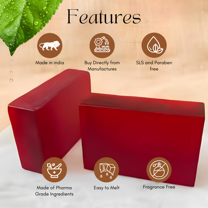 Saki Redolence Premium Soap Bases (Red Wine)