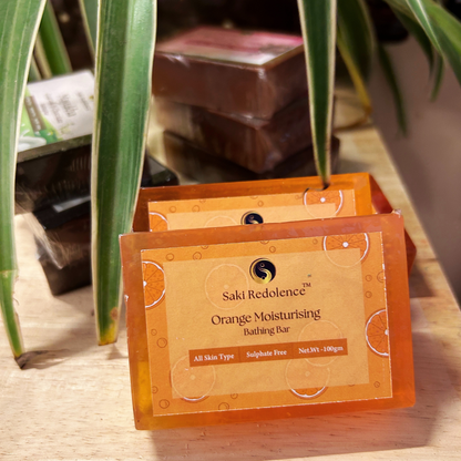 Orange Moisturising Soap – Refreshing Orange Soap for Hydrated, Radiant Skin (100gm)