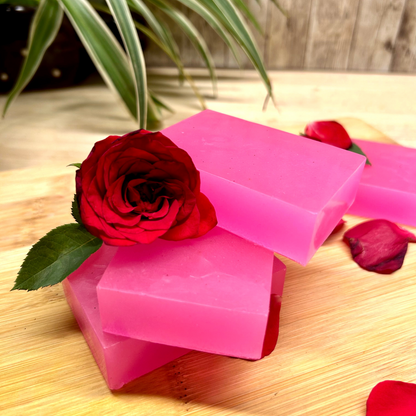 Abhipri Rose Soap – Luxurious Rose-Infused Handmade Soap for Skin Nourishment (100gm)