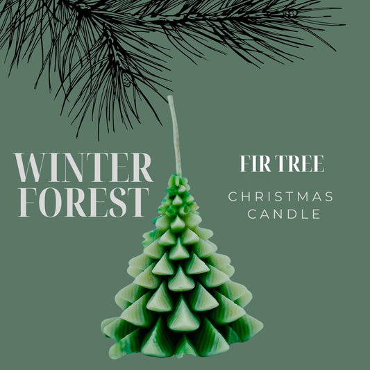 Christmas Tree Candle Soy wax – Lemongrass Scent, 110g each