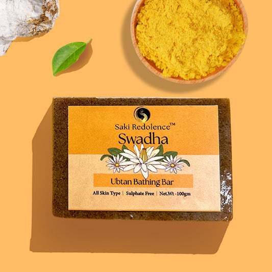 Swadha Ubtan Bathing Bar – Traditional Ubtan Soap for Natural Skin Brightening (100gm)