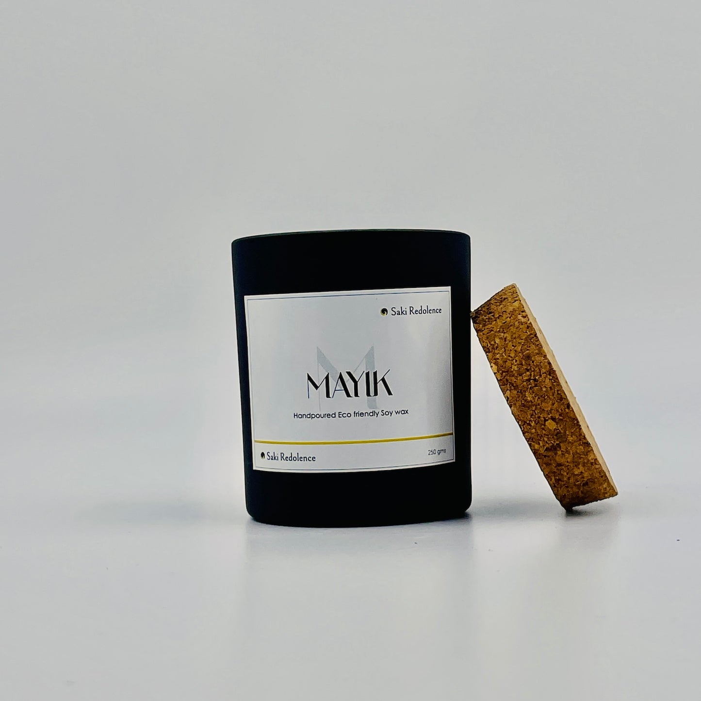 Mayik – Scented Candle with Orange Blossoms & Sandy Woods Fragrance (250gm)