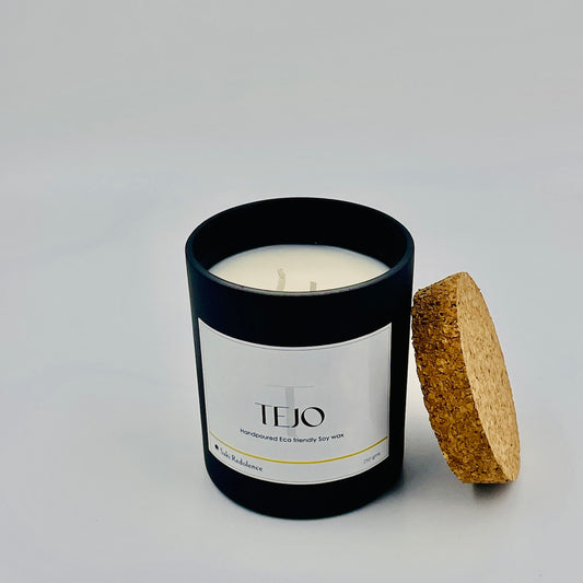 Tejo – Scented Candle with Cool Notes of Icy Air (250gm)