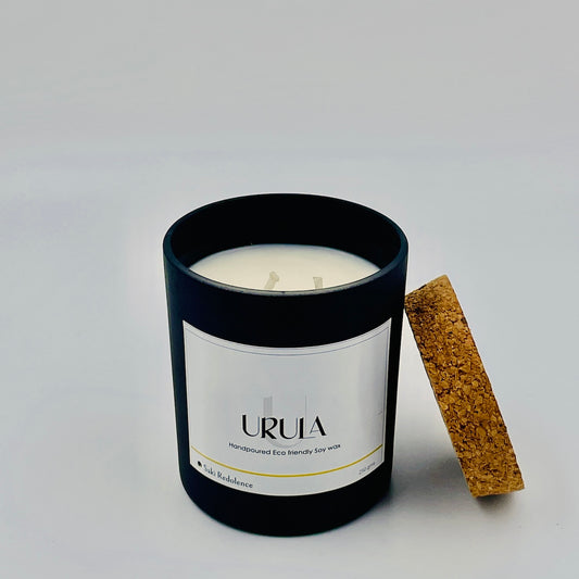 Urula – Scented Candle with Buttery Rich Vanilla Fragrance (250gm)